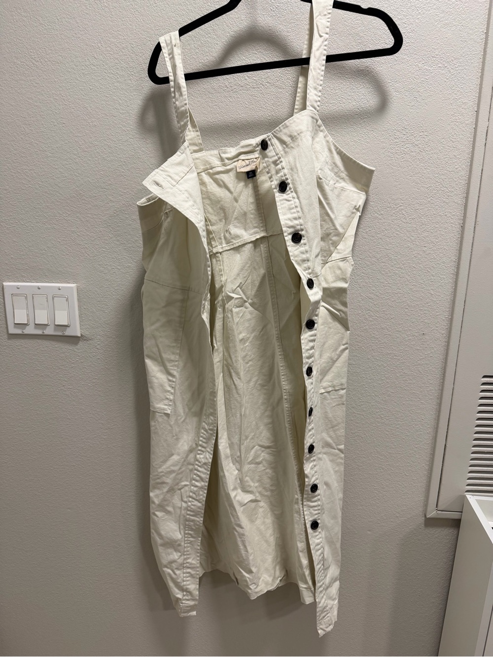 Universal Thread White Button-Front Midi Sundress - Picture 3 of 7